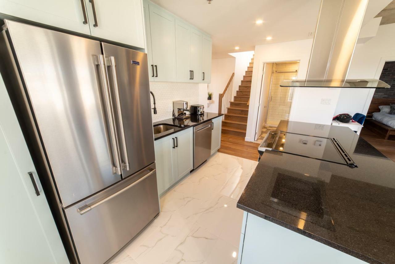 Aux Havres Urbains - Le Penthouse De La 3Ieme Avenue Apartment ควิเบกซิตี้ ภายนอก รูปภาพ