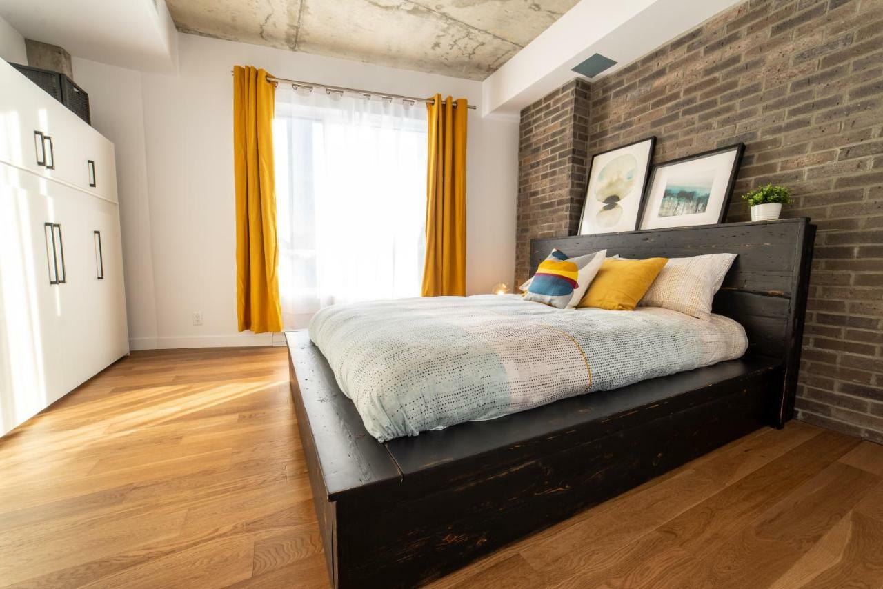 Aux Havres Urbains - Le Penthouse De La 3Ieme Avenue Apartment ควิเบกซิตี้ ภายนอก รูปภาพ