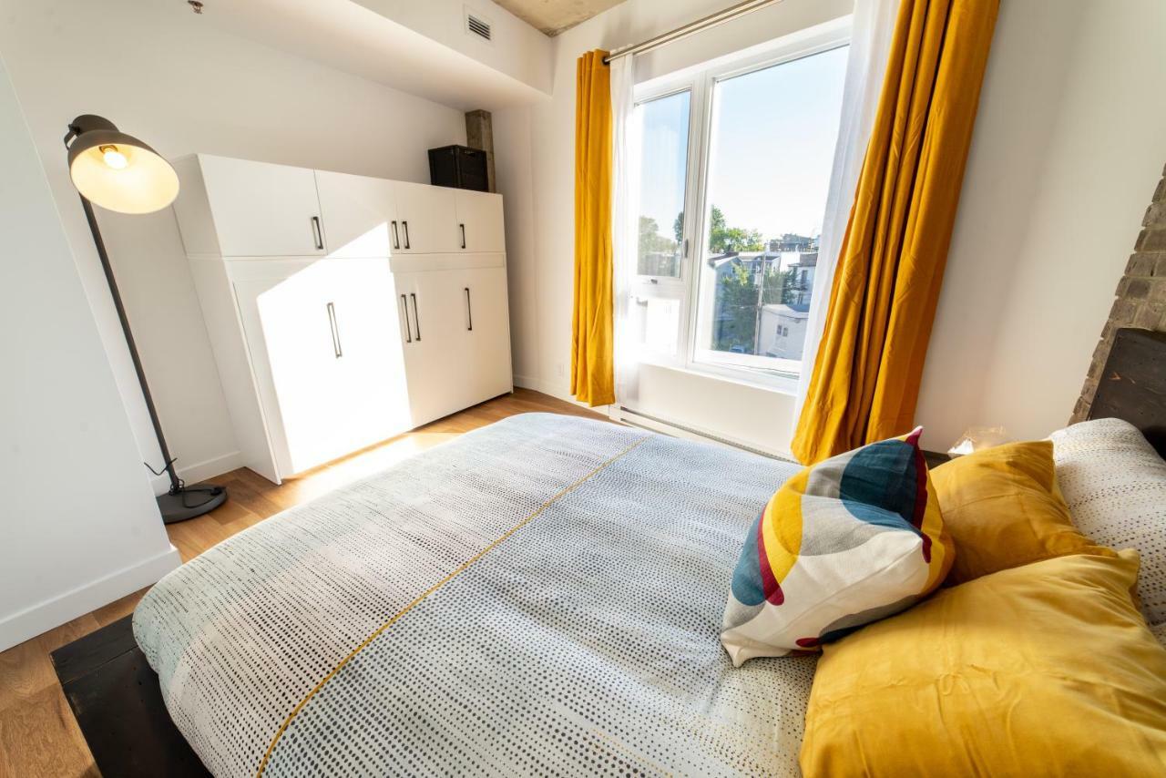 Aux Havres Urbains - Le Penthouse De La 3Ieme Avenue Apartment ควิเบกซิตี้ ภายนอก รูปภาพ